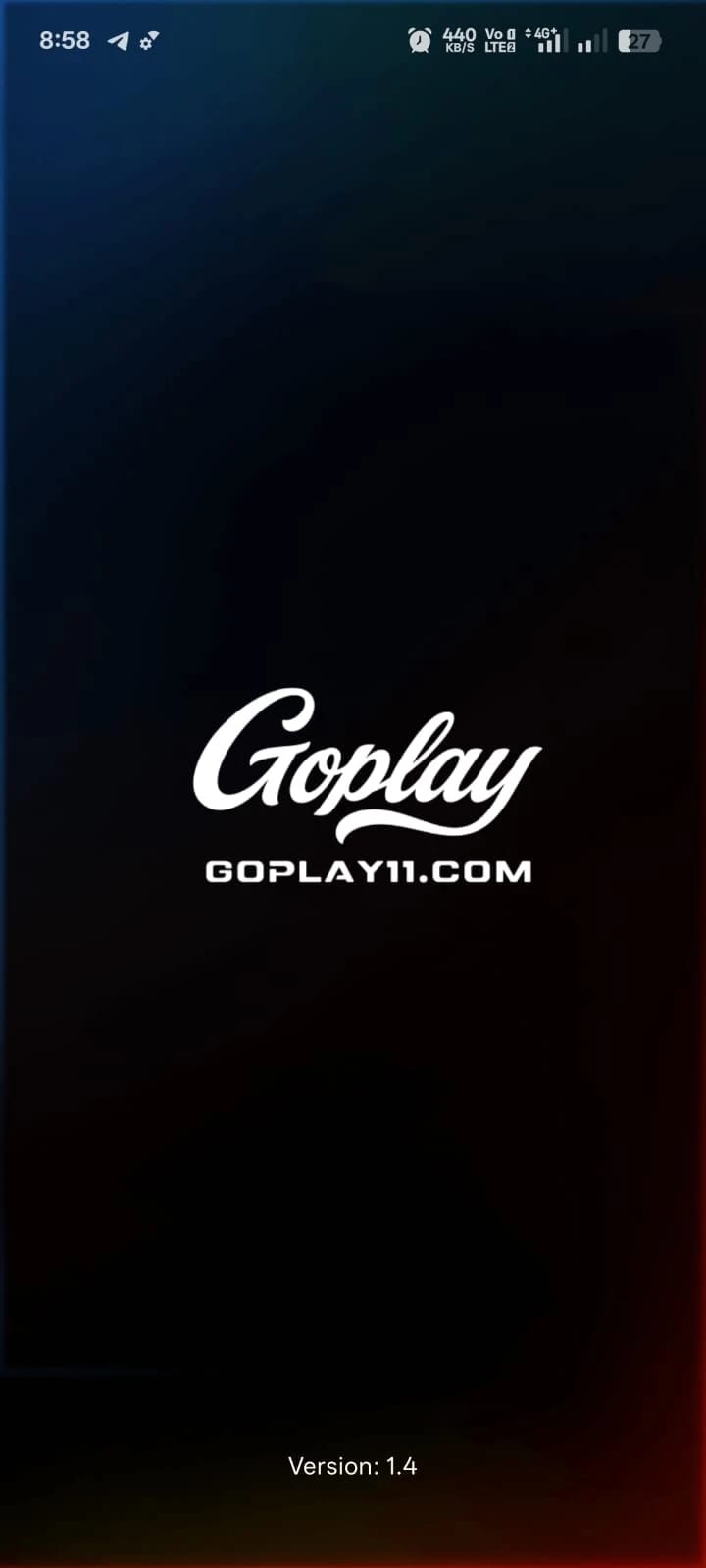 Goplay Game Official Splash Screen